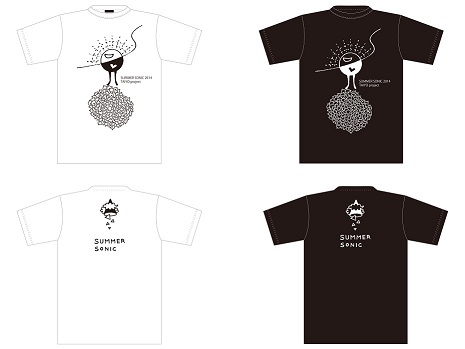 サマーソニック2014×タイヨウプロジェクト　Tシャツ