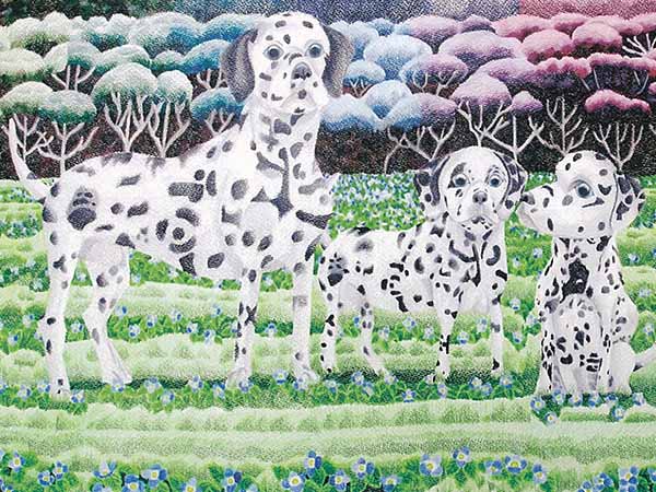 【注目企画】カタノヨシト展 「色鉛筆は僕の友達」 border=