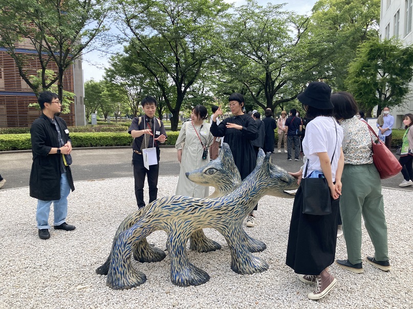 六本木アートナイト2023 インクルーシブ・アート・プログラム鑑賞ツアー　報告レポート1