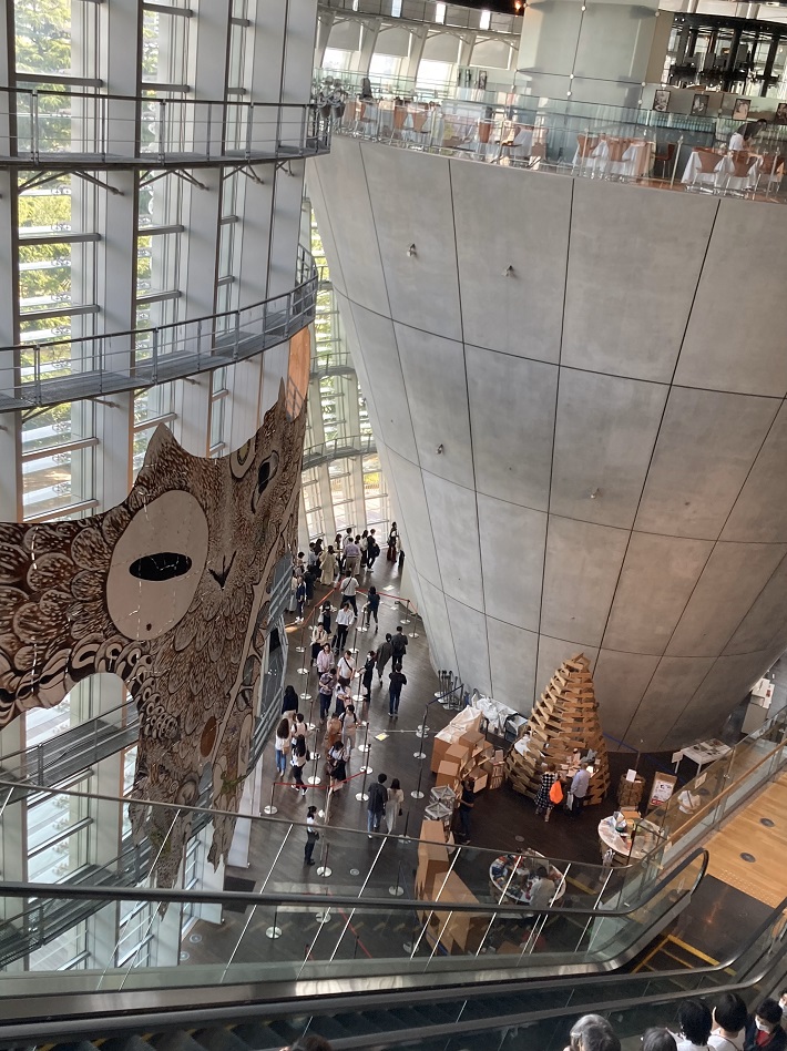 六本木アートナイト2023 インクルーシブ・アート・プログラム鑑賞ツアー　報告レポート3