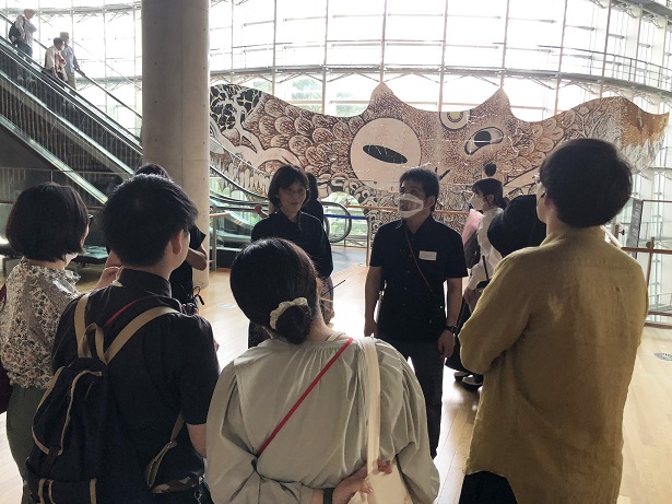 六本木アートナイト2023 インクルーシブ・アート・プログラム鑑賞ツアー　報告レポート5